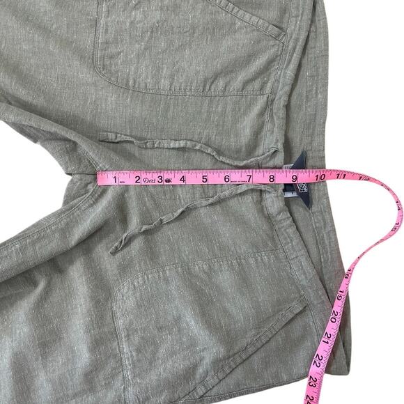 Outdoor Research Hemp Coralie Pants Roll Up Pull On Drawstring Sz 6 Sustainable - Picture 8 of 12